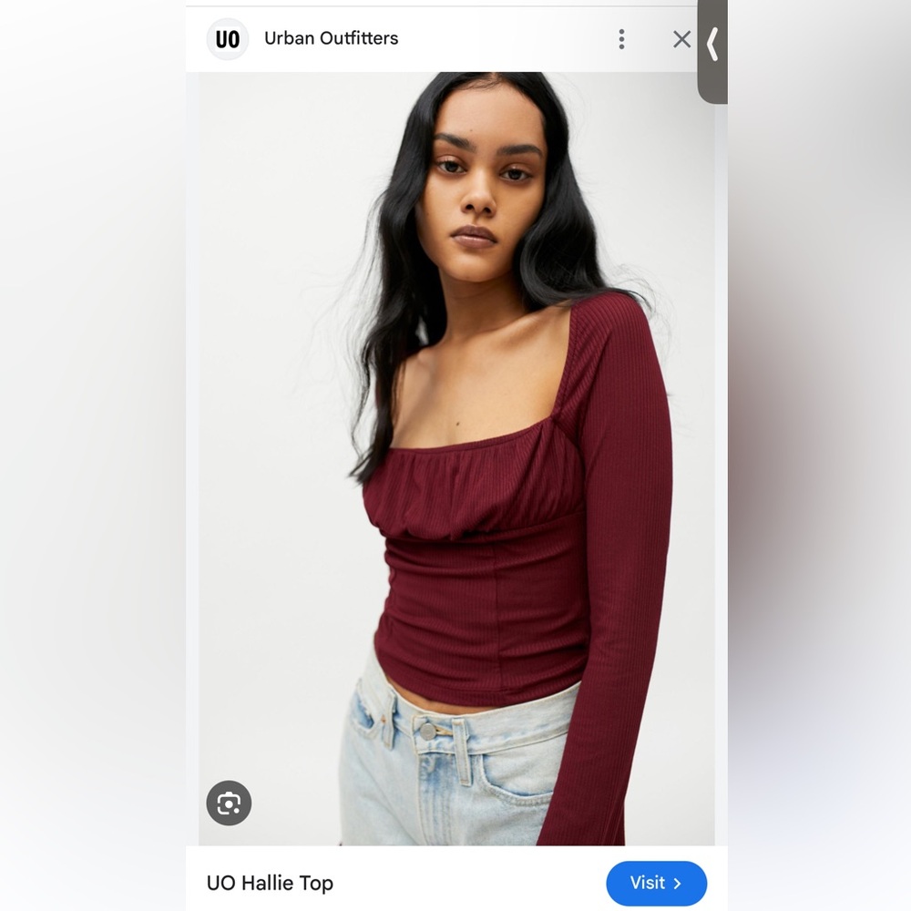 URBAN OUTFITTERS HALLIE TOP